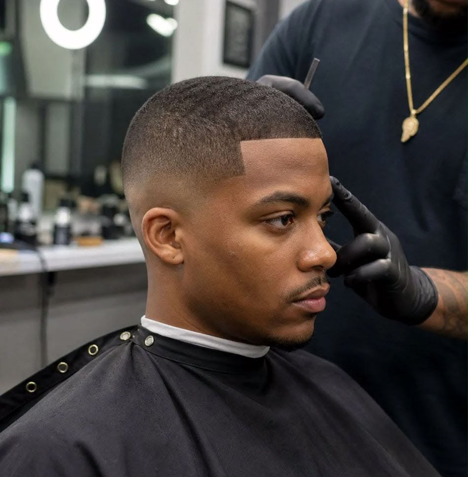 Fresh fade haircut