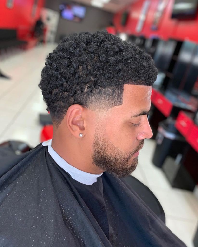Modern textured haircut