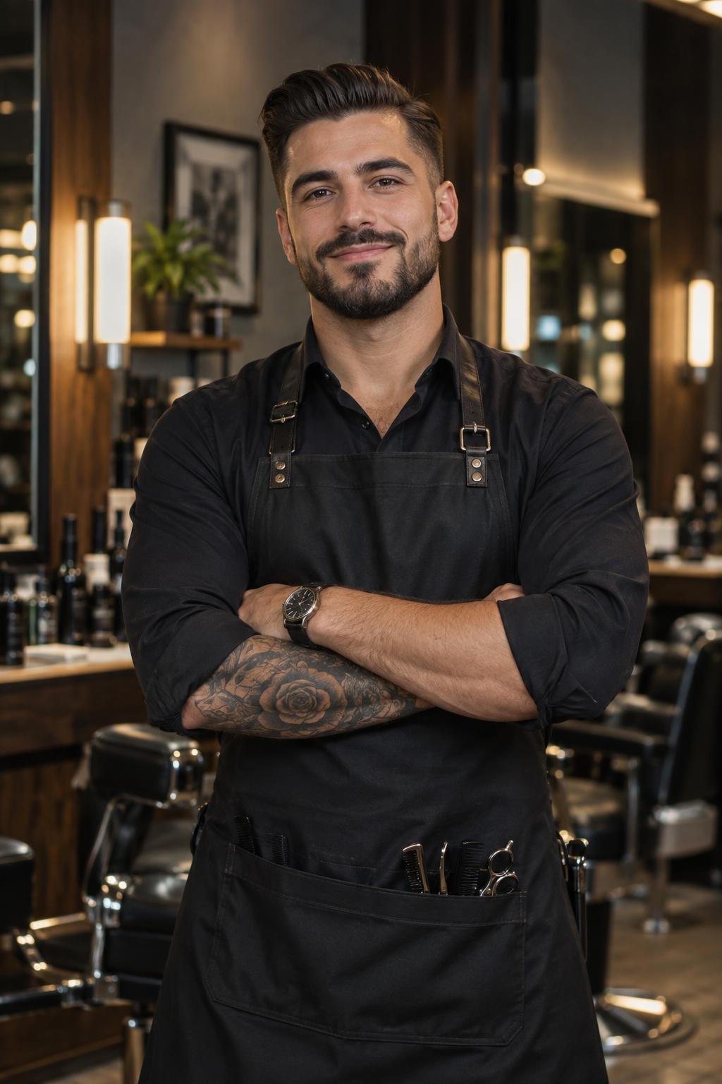 Alex Reed, founder and barber